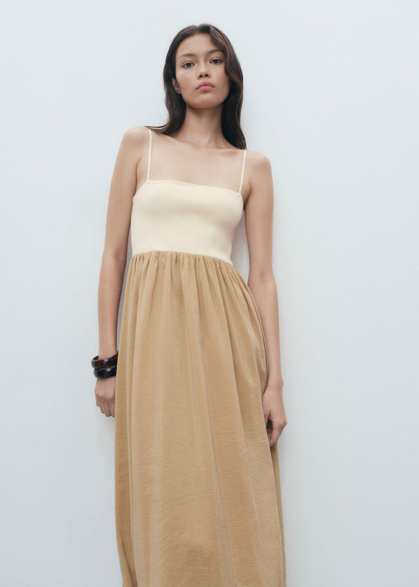 Balloon Combination Dress