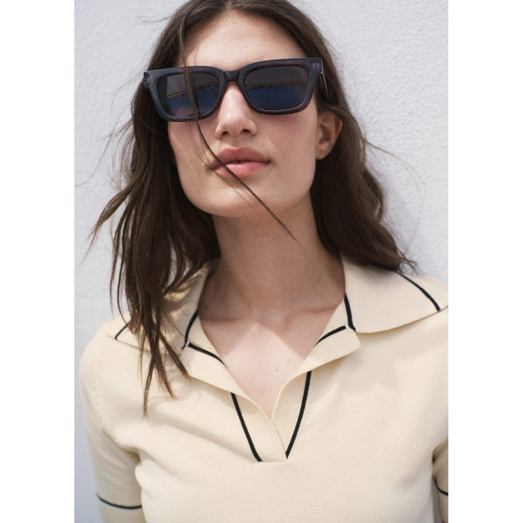 Jersey Cuello Polo Con Ribetes A Contraste