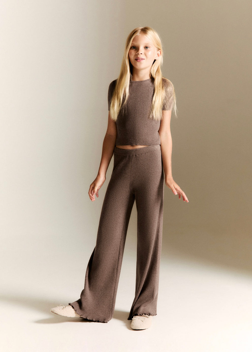 Pantalón Lyrap Marrón - Niña