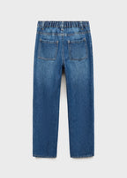 Jean Jogger Bleu Moyen - Garçon