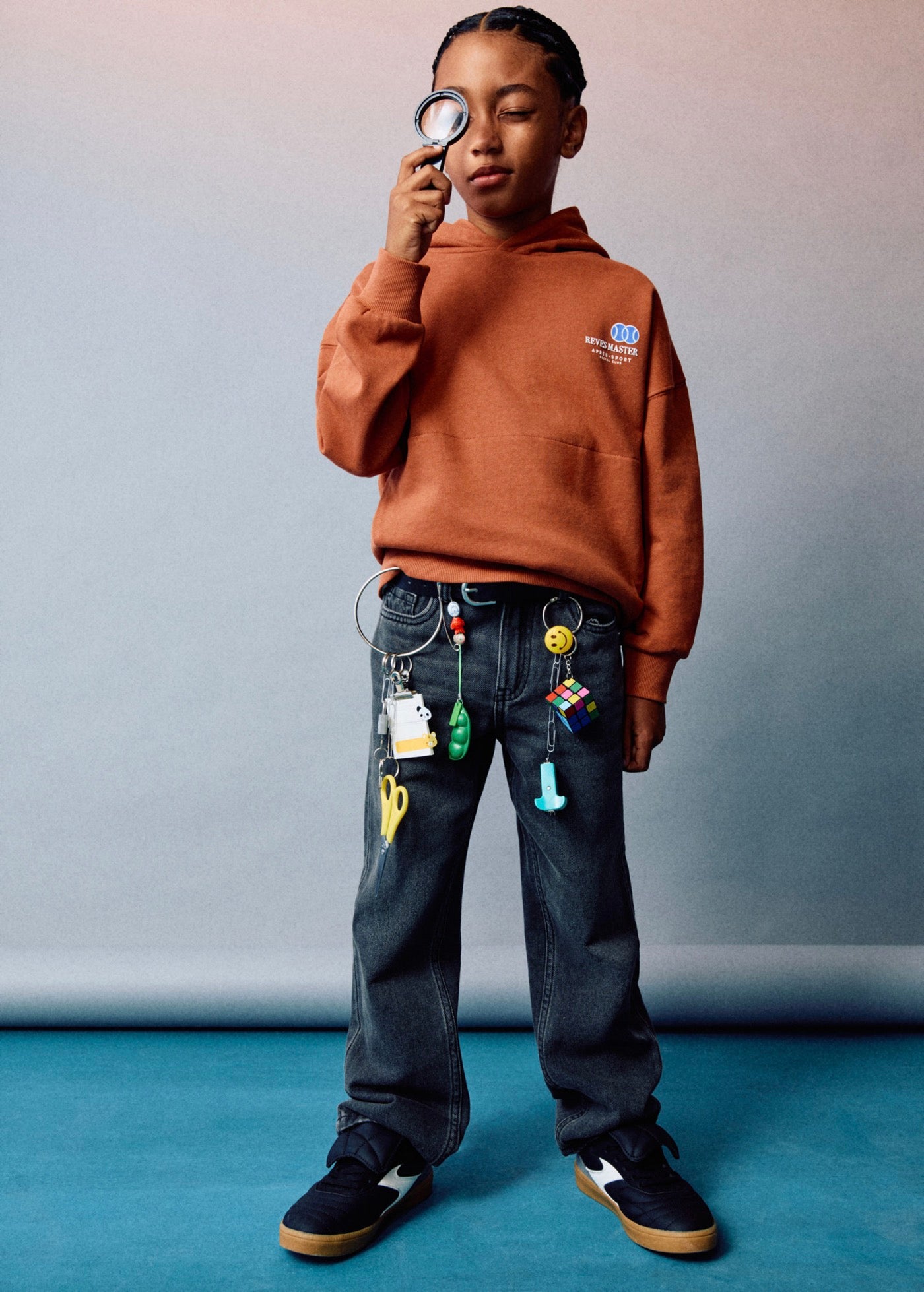 Jean Jogger Denim Noir - Garçon