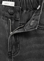 Jean Jogger Denim Noir - Garçon