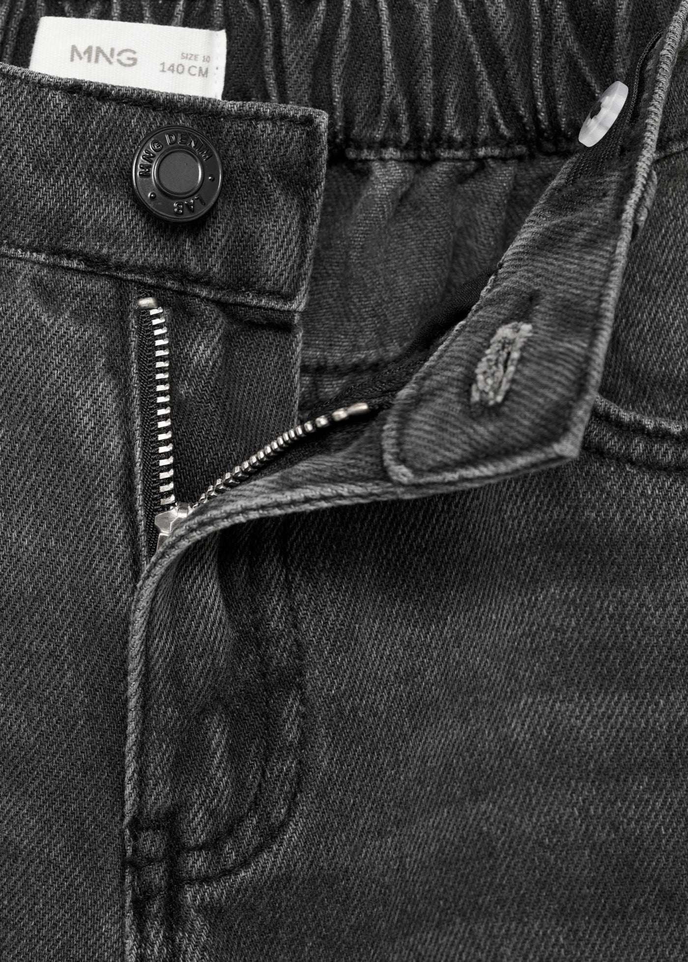 Jean Jogger Denim Noir - Garçon