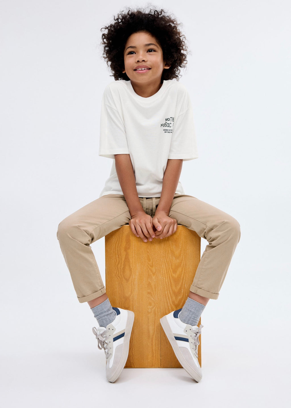 Pantalon Franky Marron Moyen - Garçon