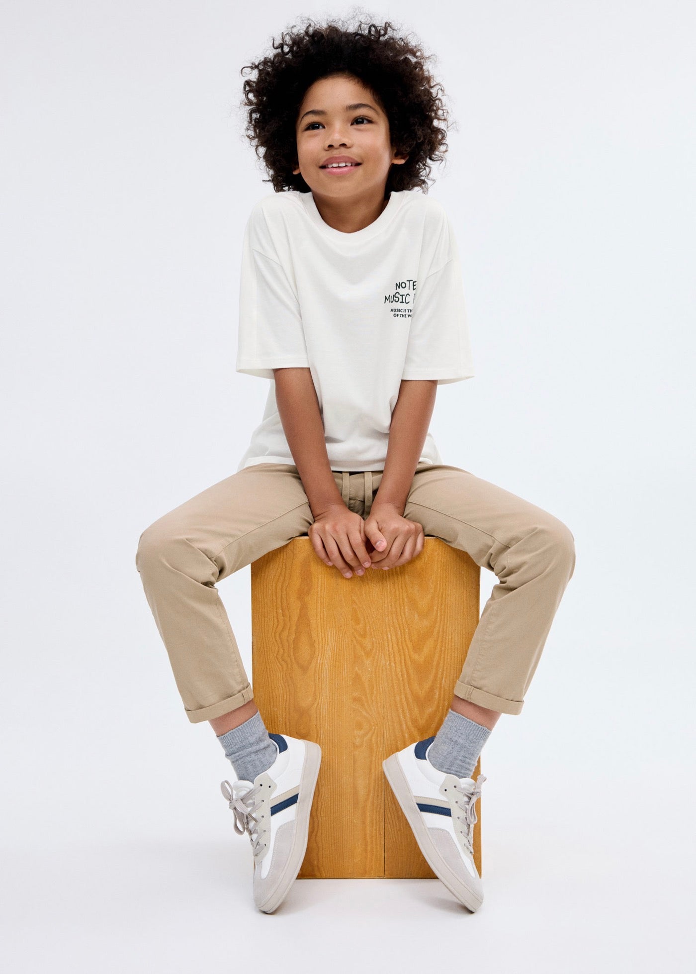 Pantalon Franky Marron Moyen - Garçon