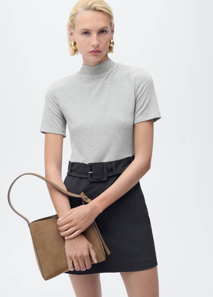 Robe Combinée Ceinture