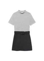 Robe Combinée Ceinture