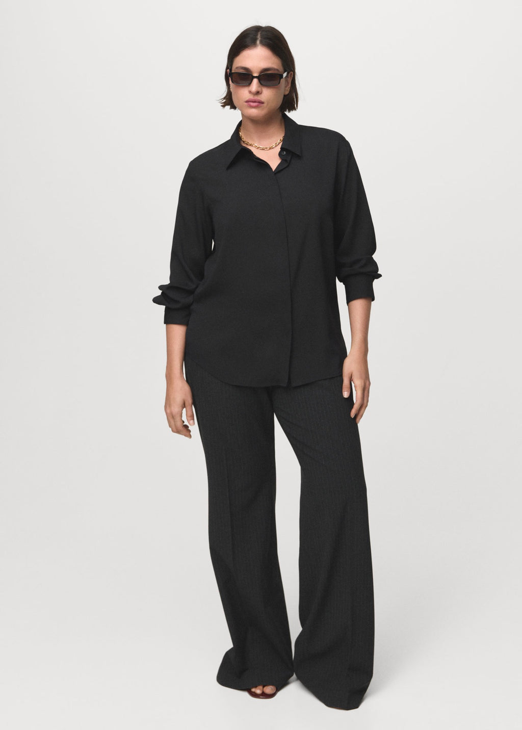 Chemise Fluide Manches Longues