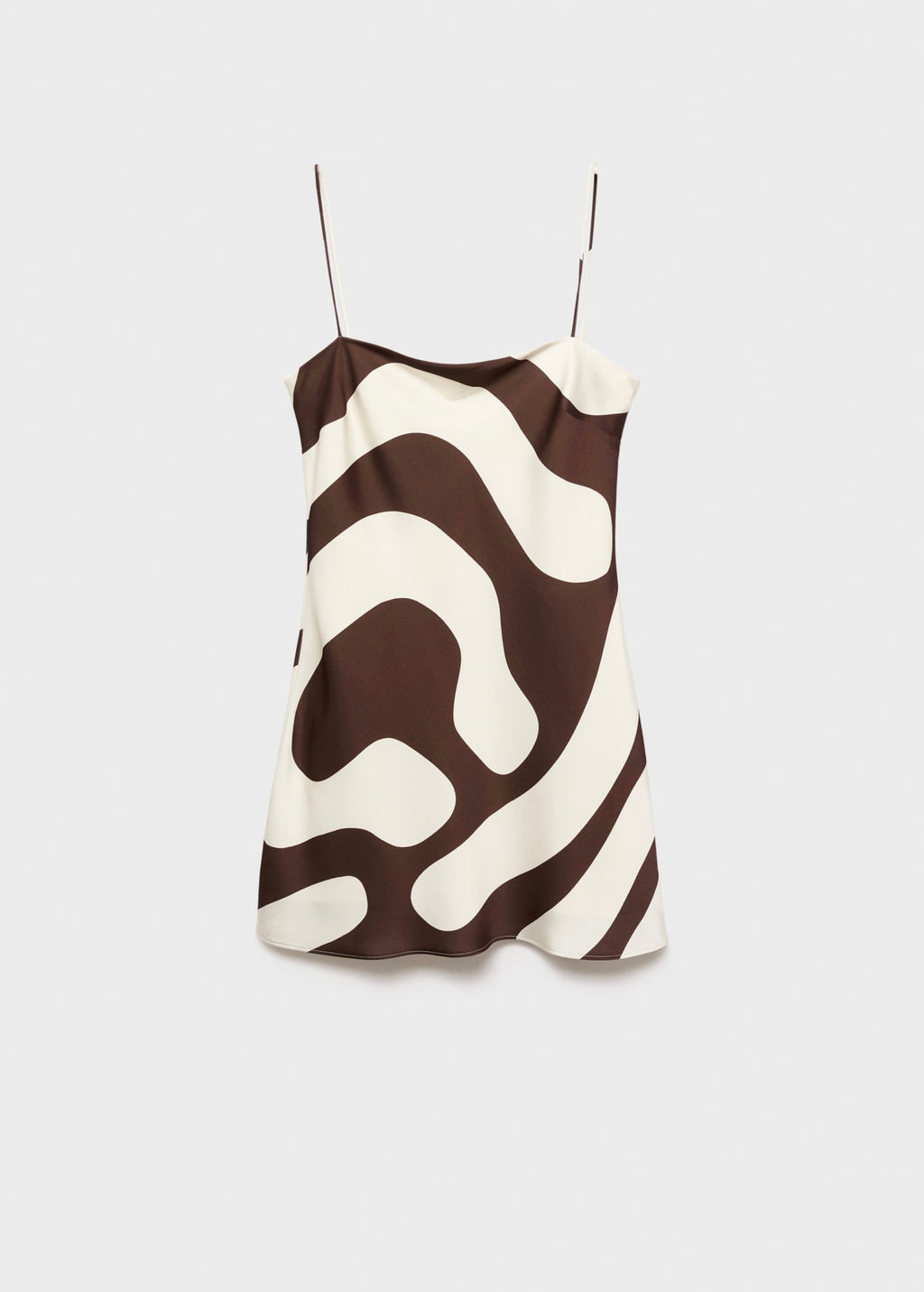 Robe Satinée Imprimée