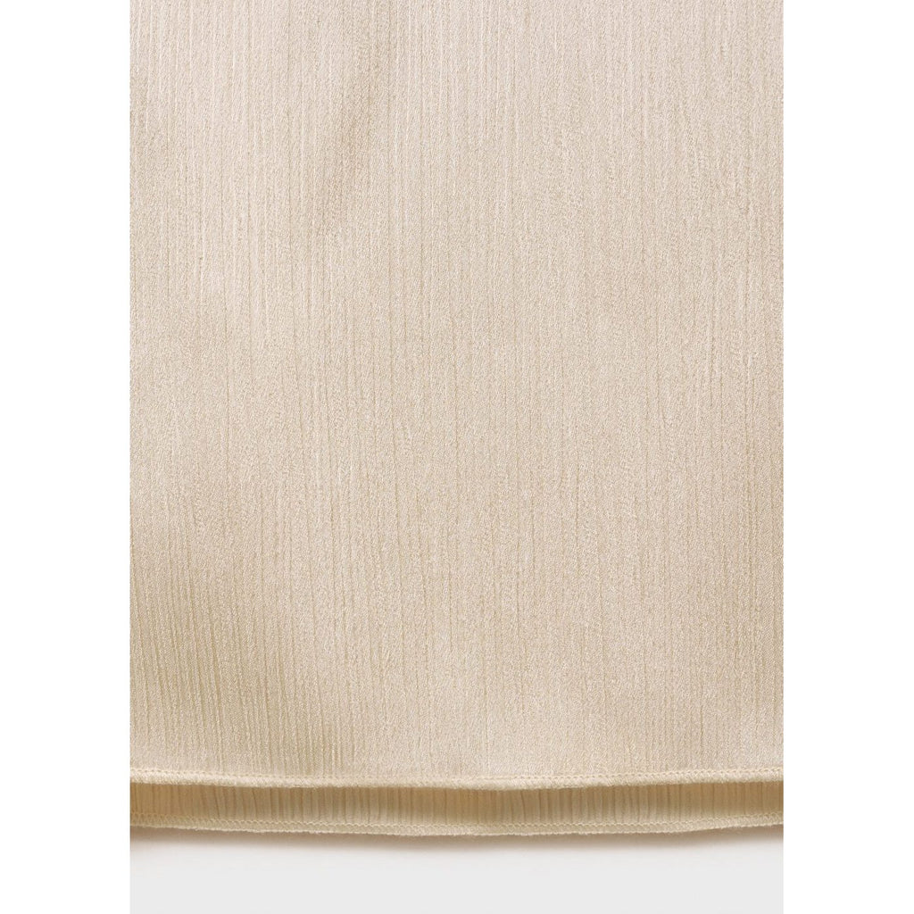 Pantalon Plissé Taille Élastique