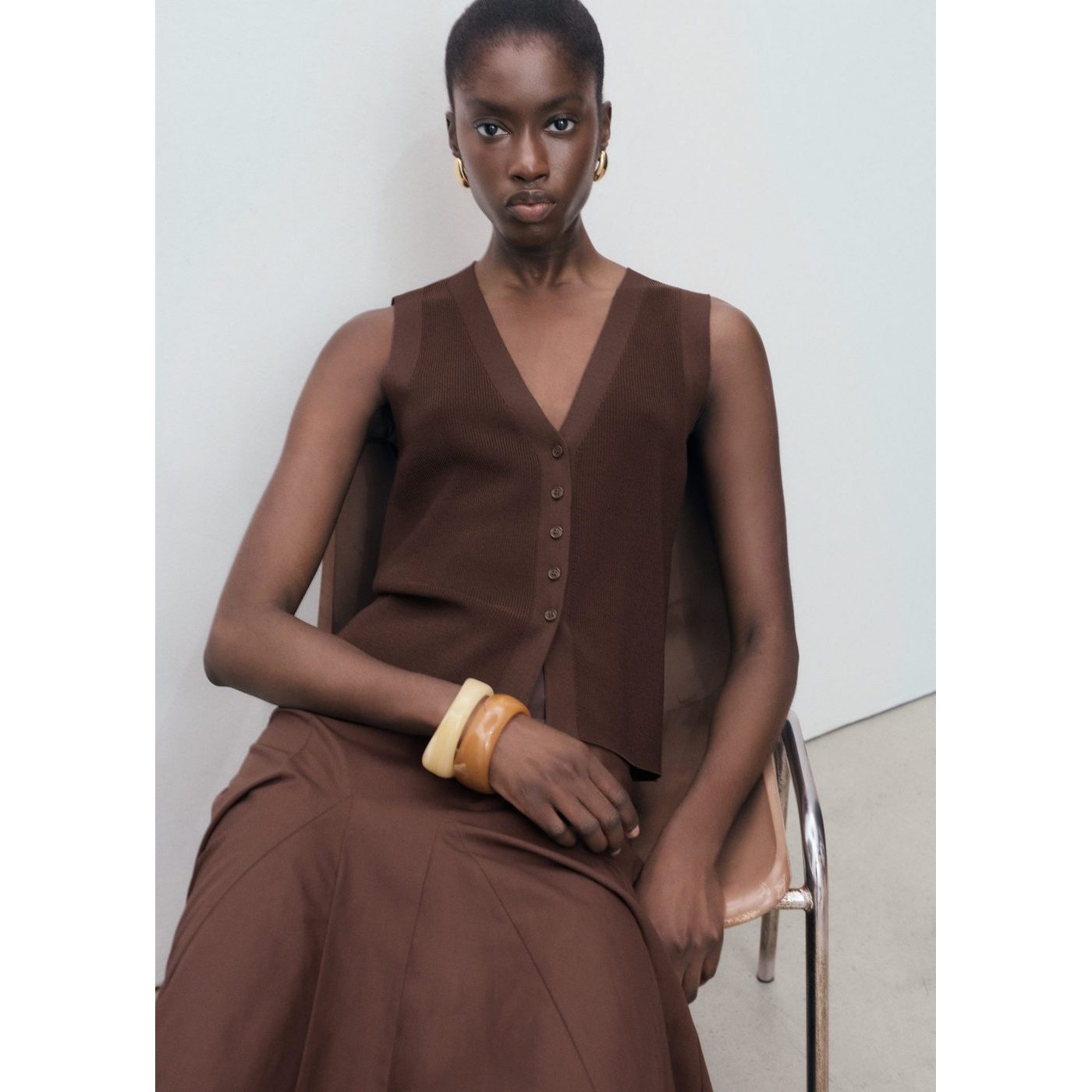 Manteau Seseta - Chocolate