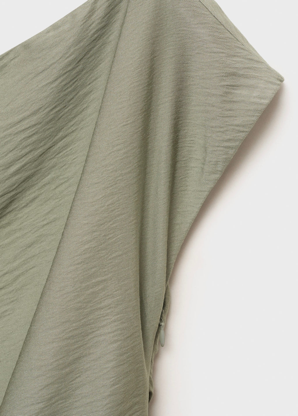 Blouse Modal Col Asymétrique