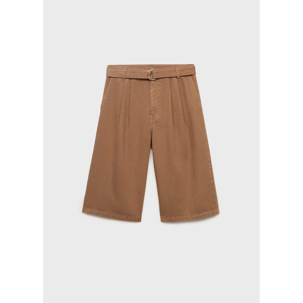 Bermuda Jort Denim con Cinturón