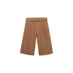 Bermuda Jort Denim con Cinturón