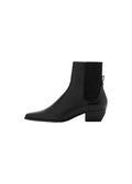 Bottines Cuir À Talon