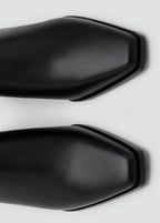 Bottines Cuir À Talon