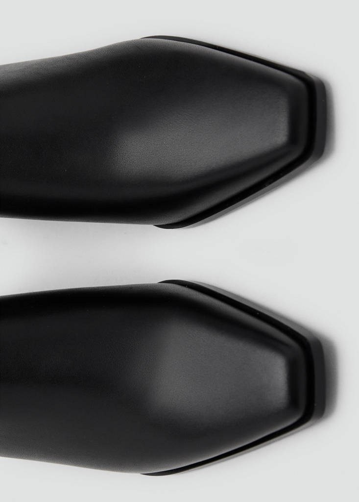 Bottines Cuir À Talon