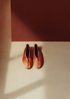 Ballerines En Satin Passepoil Contrasté