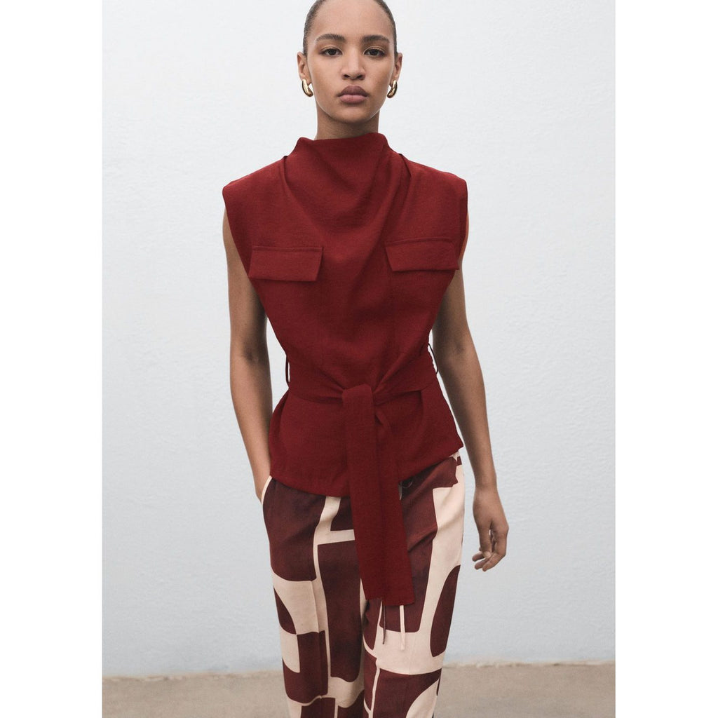 Blouse Angela - Medium Red