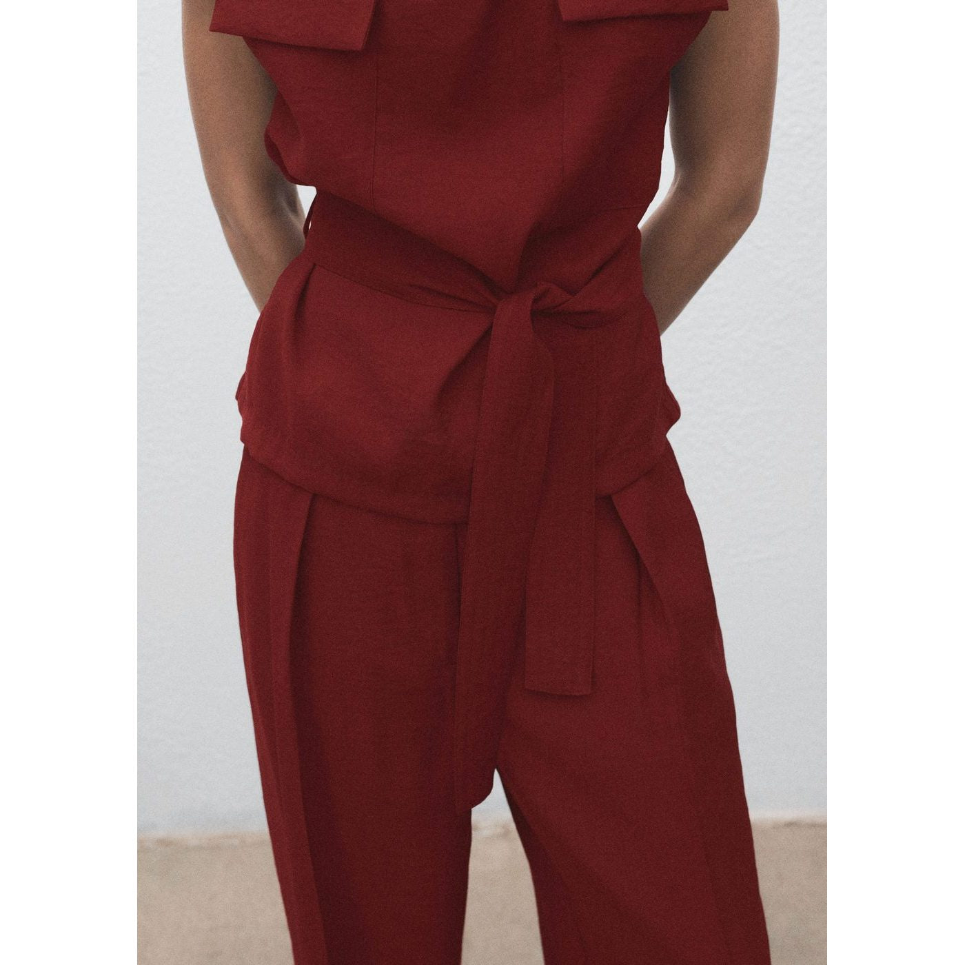 Blouse Angela - Medium Red