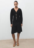 Veste En Maille Boutons Bijoux