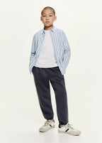 Pantalon Nerve Gris Foncé - Garçon