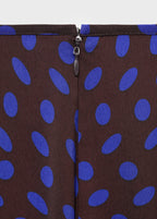 Pantalon Flare À Pois