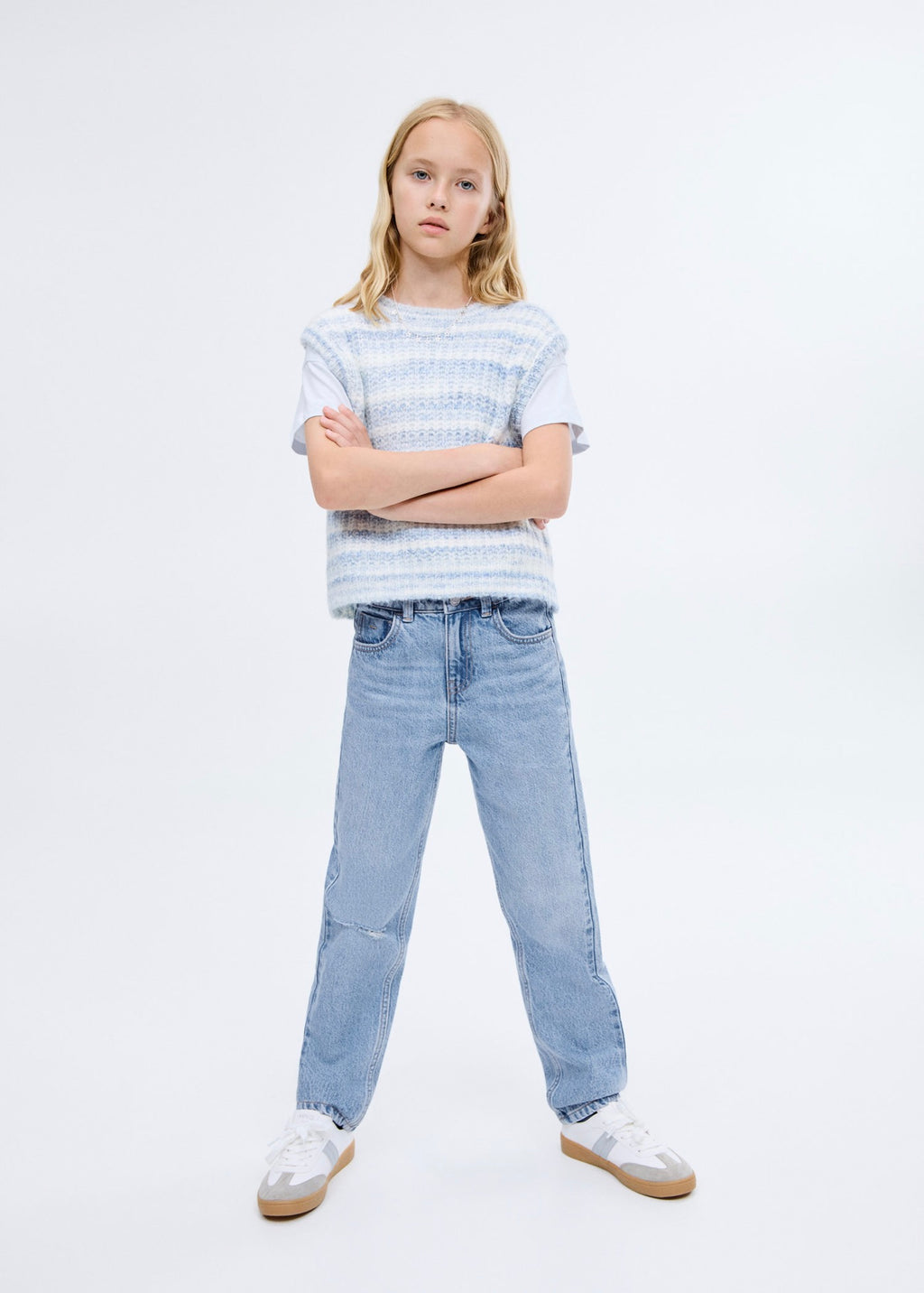 Star Medium Blue Jeans - Girl