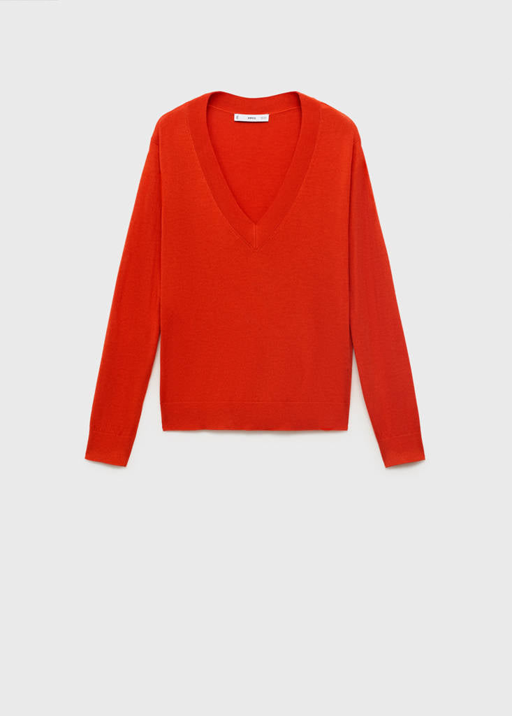 Pull-Over Maille Fine Col V
