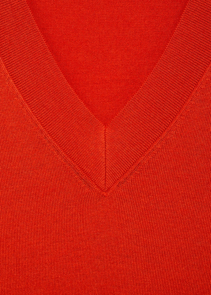 Pull-Over Maille Fine Col V