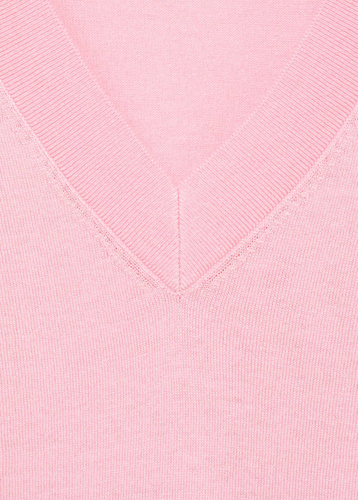 Pull-Over Maille Fine Col V