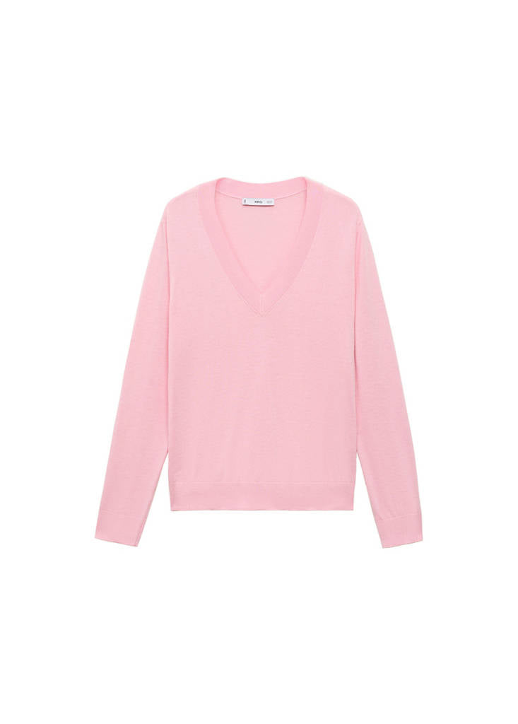 Pull-Over Maille Fine Col V