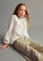 Lau Ecru Shirt - Girl