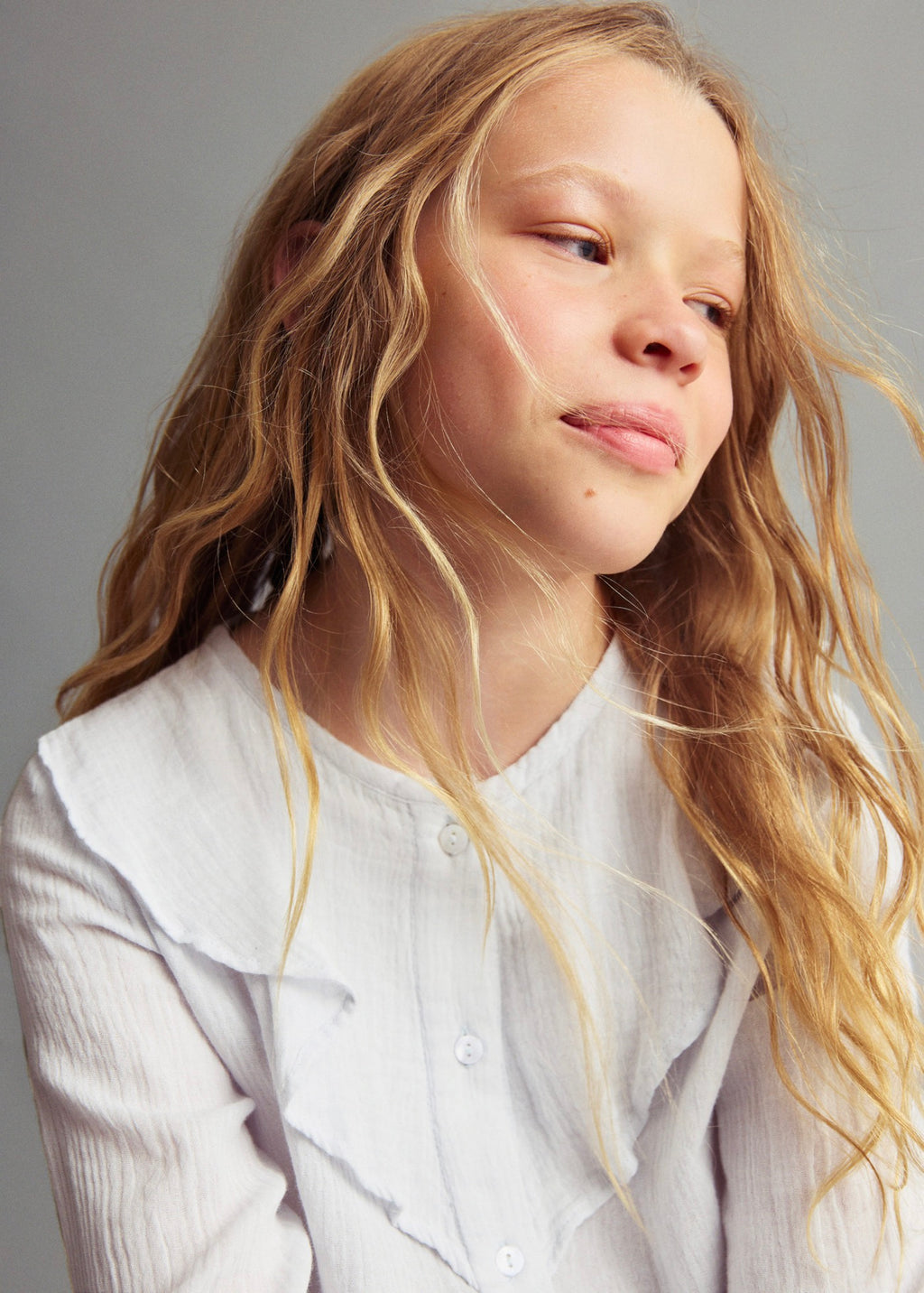 Lau Sky Blue Shirt - Girl
