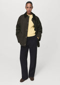 Parka Coton En Velours Côtelé