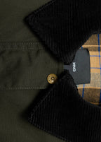 Parka Coton En Velours Côtelé
