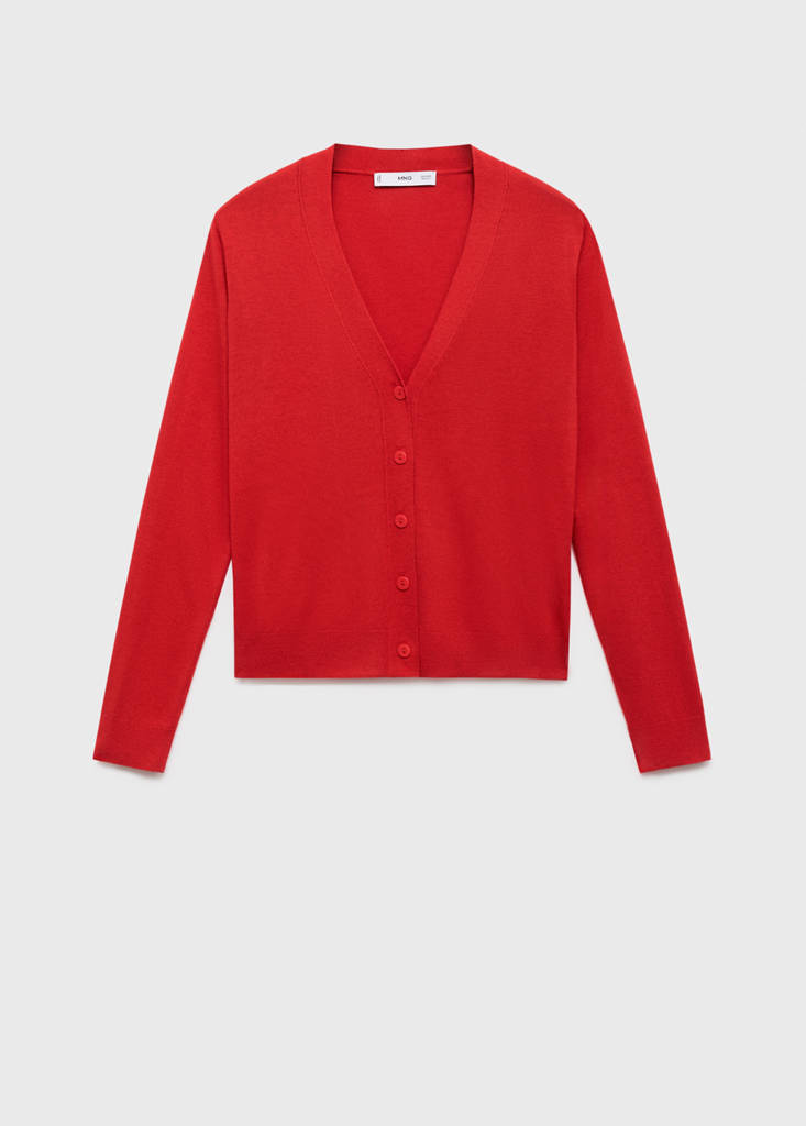 Cardigan Maille Col V