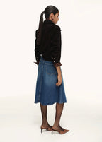 Jupe Midi Denim