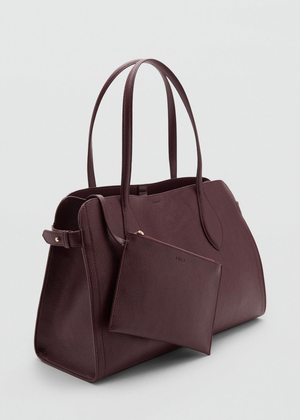 Sac Moyen Similicuir Effet Grainé