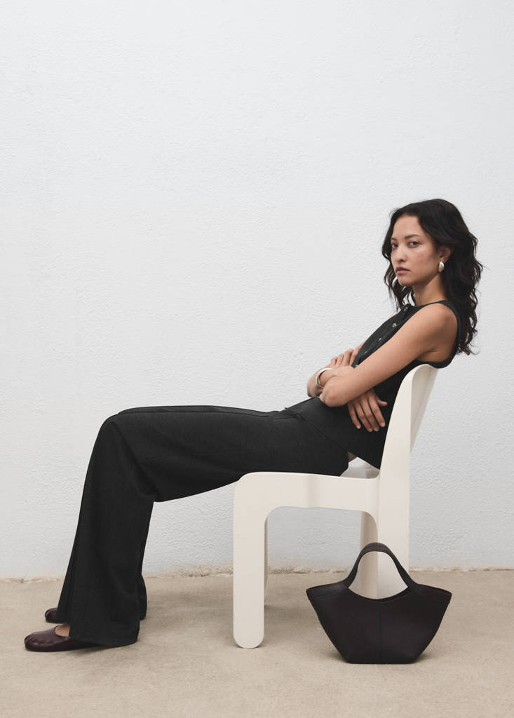 Pantalon Droit Taille Élastique