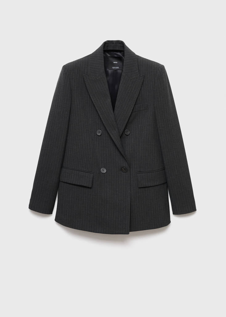 Blazer Costume Rayures Tennis