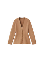 Veste En Maille Cintrée À Boutons