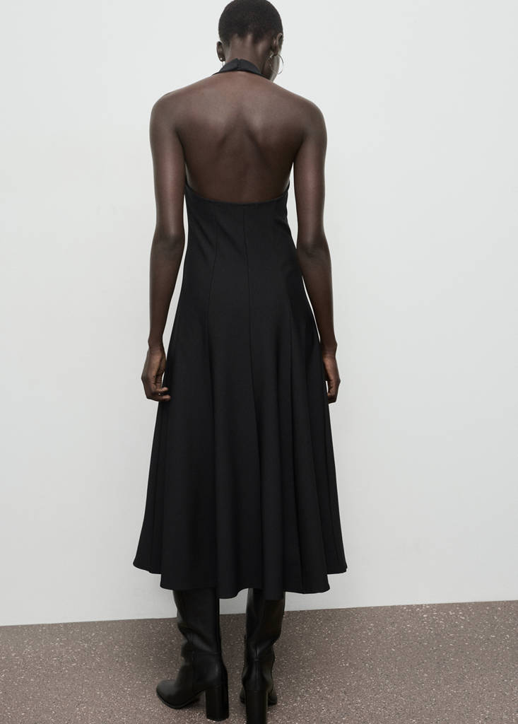 Robe Emmanchures Américaines Plis