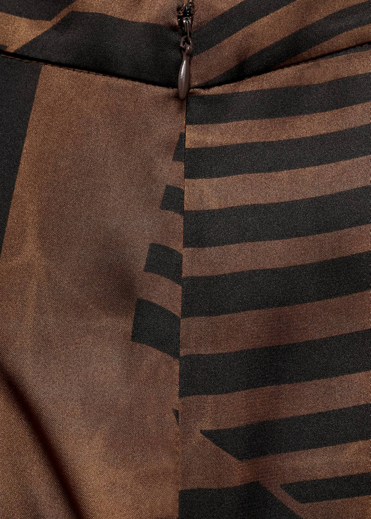 Pantalon Satiné Rayé
