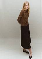 Pull Col Asymétrique Boutons