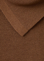 Pull Col Asymétrique Boutons