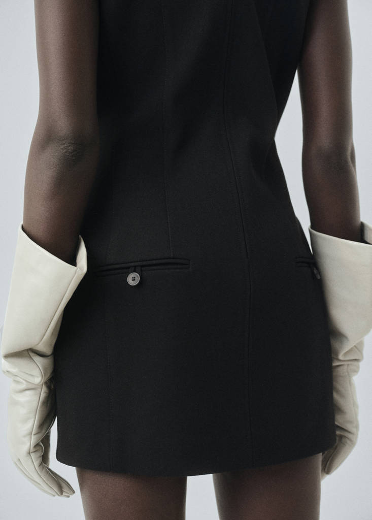 Robe Coutures À Poche
