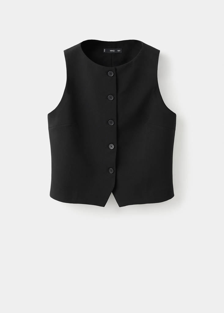 Gilet Costume Boutons