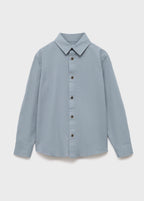 Chemise Pol Turquoise - Garçon