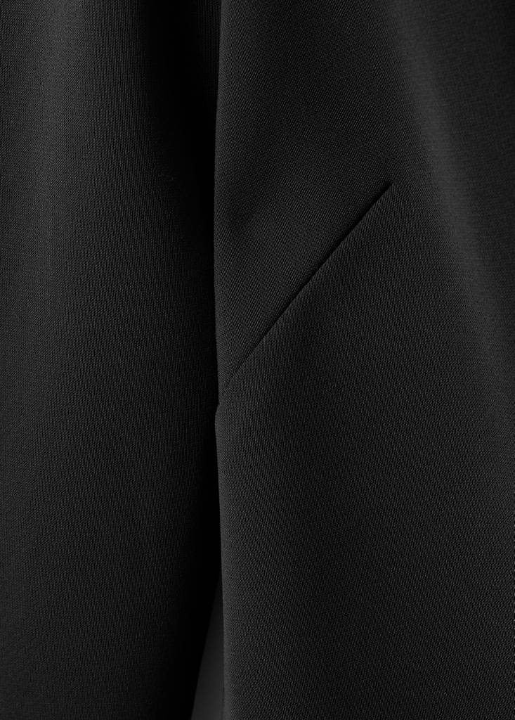 Robe Col Drapé Et Manches Longues